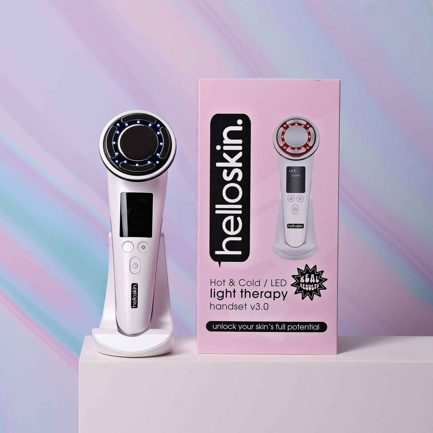Hot/Cold Led Light Therapy Handset V3 | Helloskin