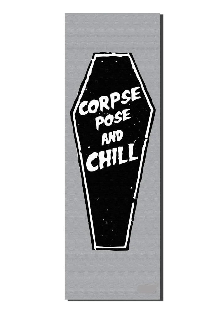 Corpse Pose Yoga Mat | 6mm Non-Slip, Eco-Friendly Grey Mat for Calm, Restorative Practice | Yune Yoga