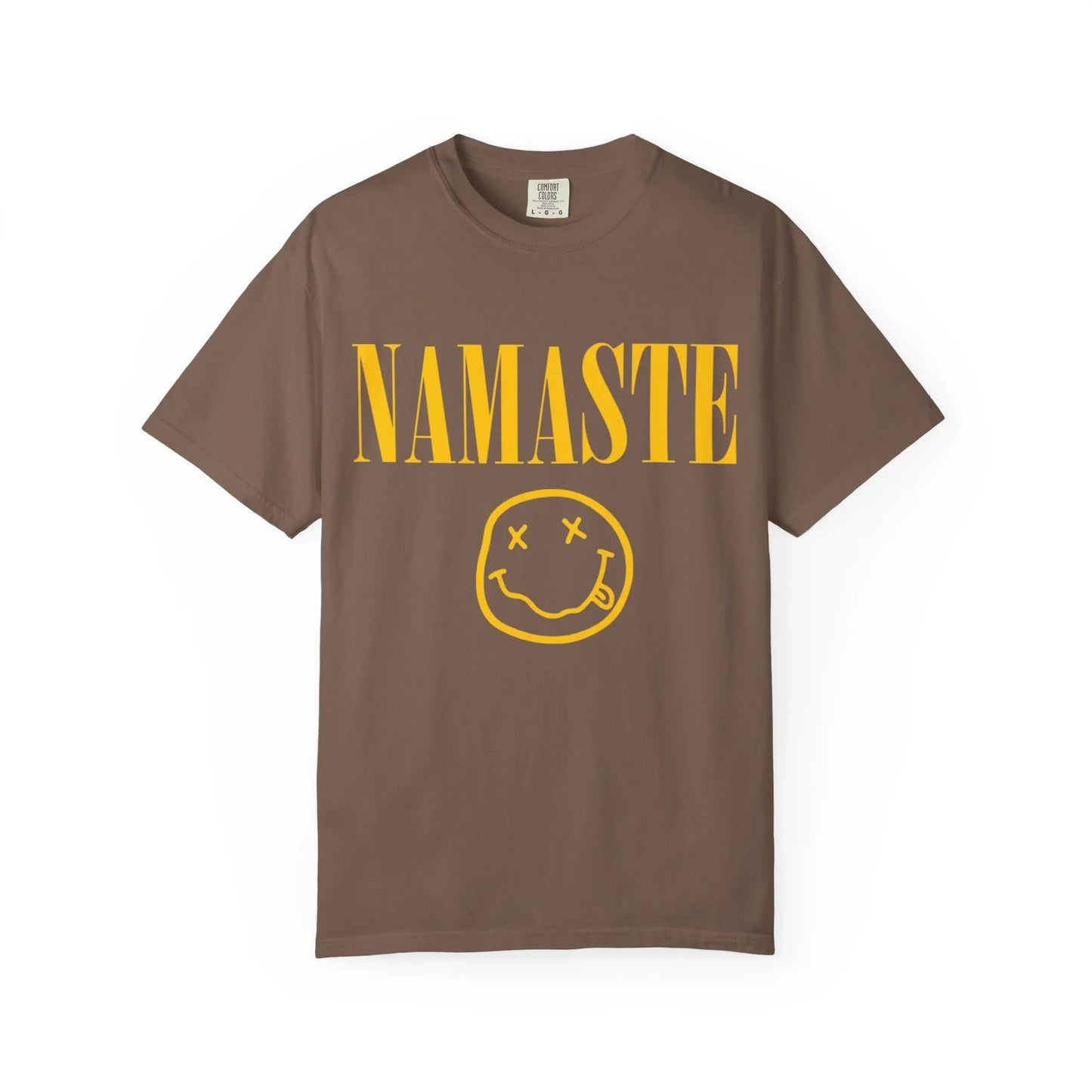 NAMASTE Nirvana Unisex Shirt – Garment-Dyed Organic Cotton Yoga T-Shirt by Yune Yoga-4