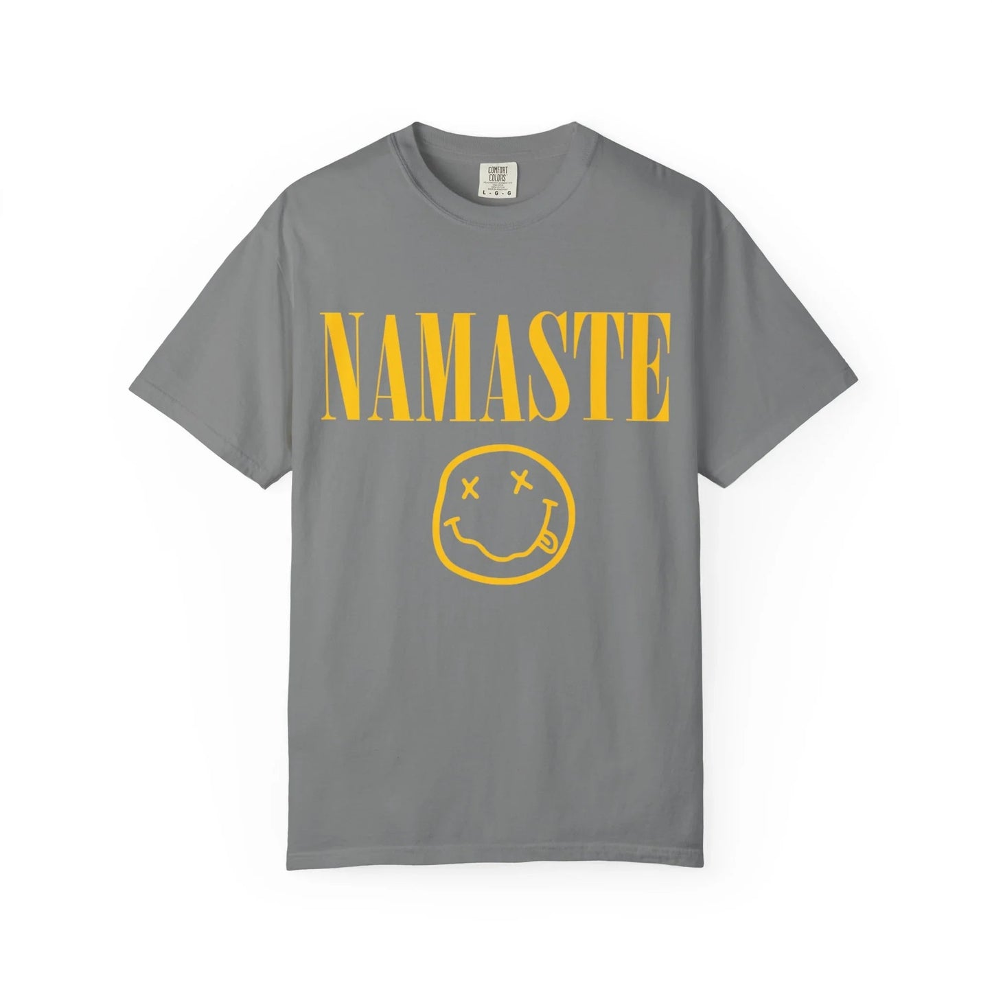 NAMASTE Nirvana Unisex Shirt – Garment-Dyed Organic Cotton Yoga T-Shirt by Yune Yoga-7