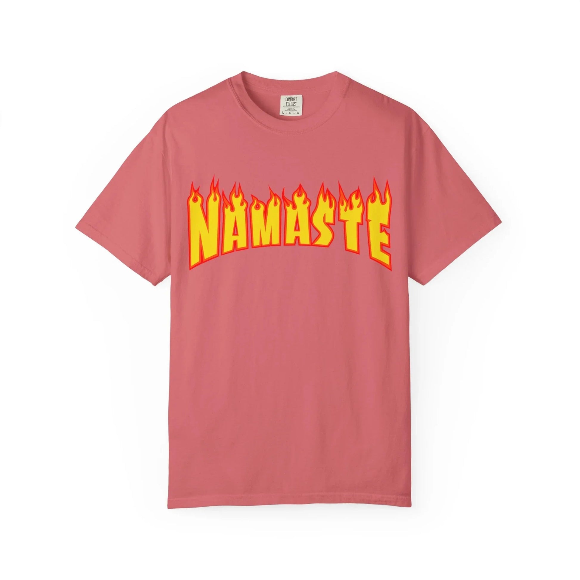 NAMASTE Thrasher Unisex Shirt – Garment-Dyed Organic Cotton Yoga T-Shirt by Yune Yoga-10
