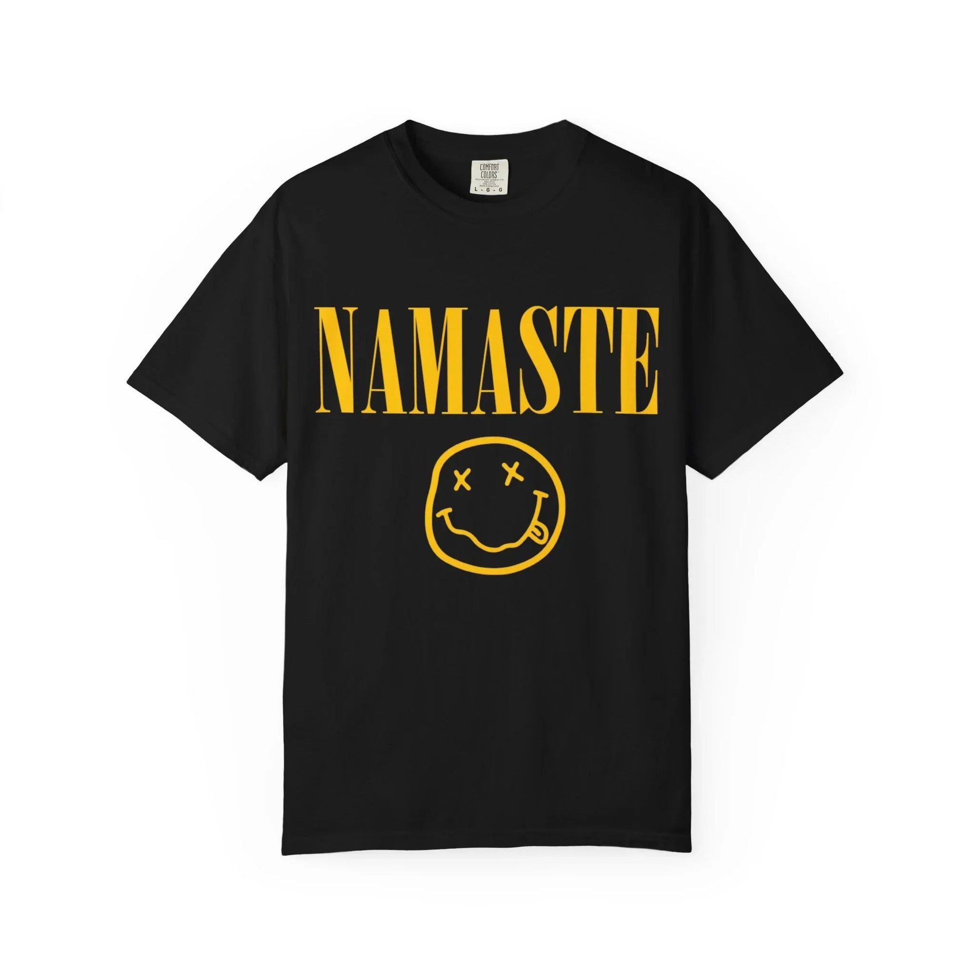 NAMASTE Nirvana Unisex Shirt – Garment-Dyed Organic Cotton Yoga T-Shirt by Yune Yoga-5