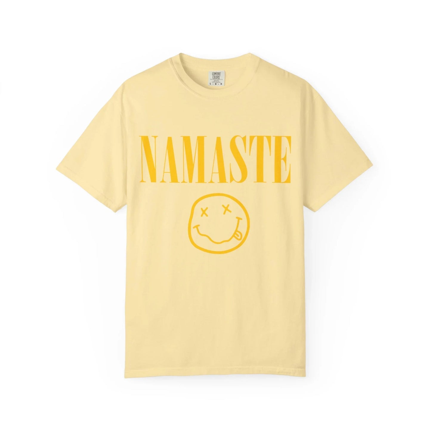 NAMASTE Nirvana Unisex Shirt – Garment-Dyed Organic Cotton Yoga T-Shirt by Yune Yoga-2
