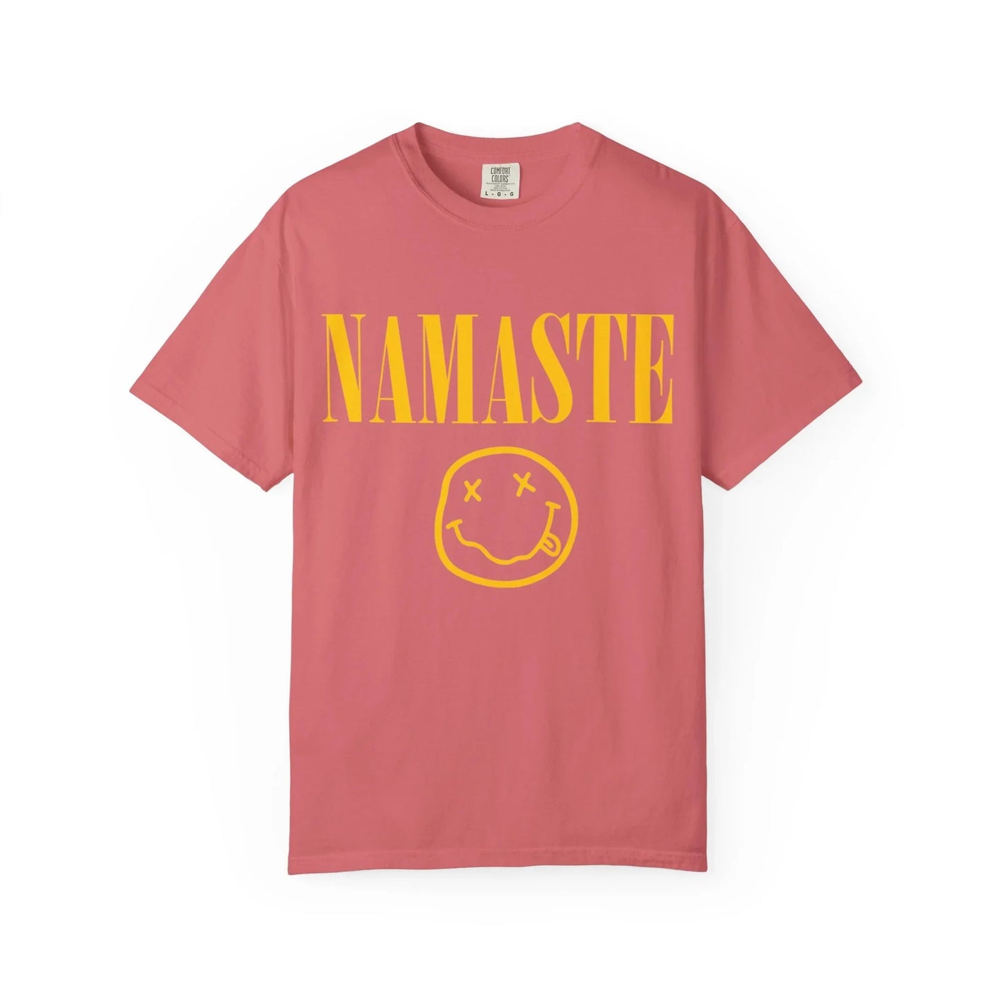 NAMASTE Nirvana Unisex Shirt – Garment-Dyed Organic Cotton Yoga T-Shirt by Yune Yoga-10