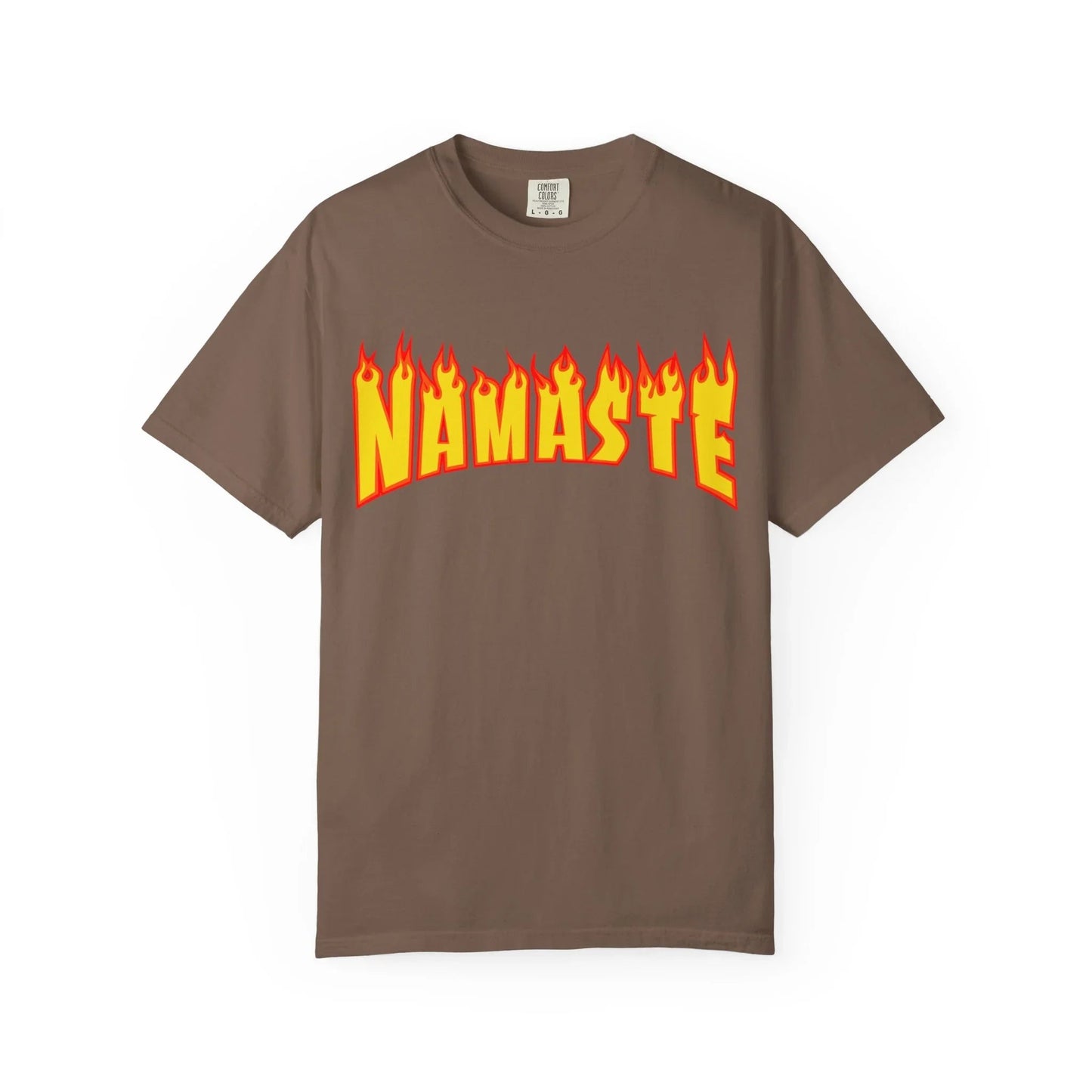 NAMASTE Thrasher Unisex Shirt – Garment-Dyed Organic Cotton Yoga T-Shirt by Yune Yoga-4
