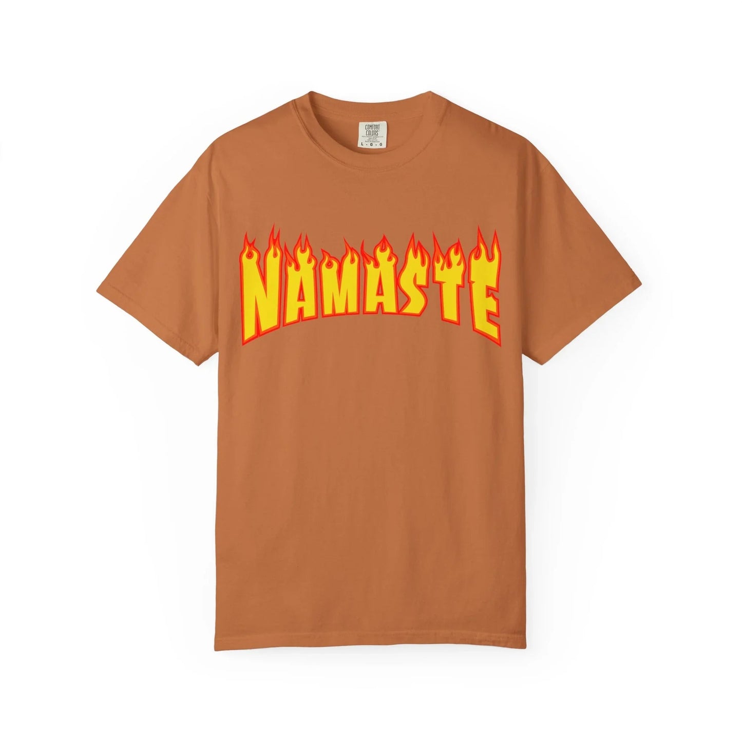 NAMASTE Thrasher Unisex Shirt – Garment-Dyed Organic Cotton Yoga T-Shirt by Yune Yoga-3
