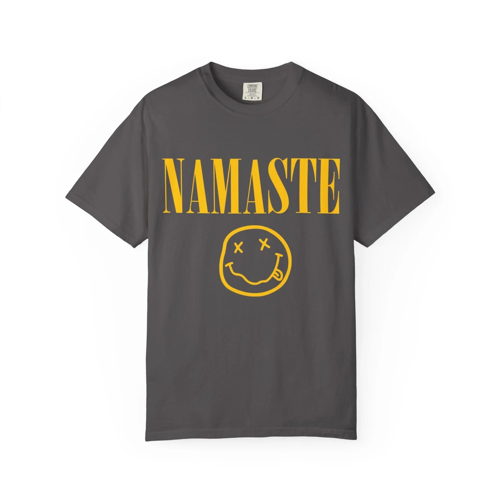 NAMASTE Nirvana Unisex Shirt – Garment-Dyed Organic Cotton Yoga T-Shirt by Yune Yoga-6