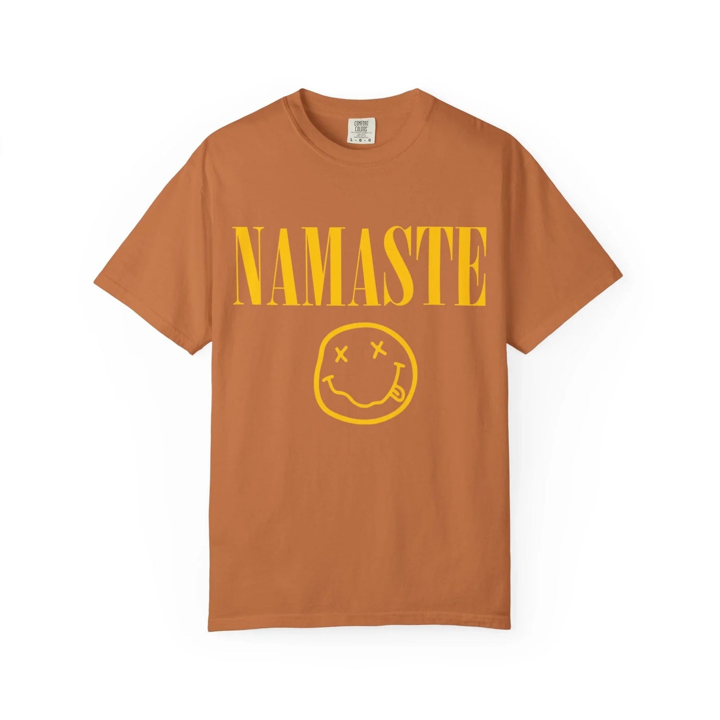 NAMASTE Nirvana Unisex Shirt – Garment-Dyed Organic Cotton Yoga T-Shirt by Yune Yoga-3