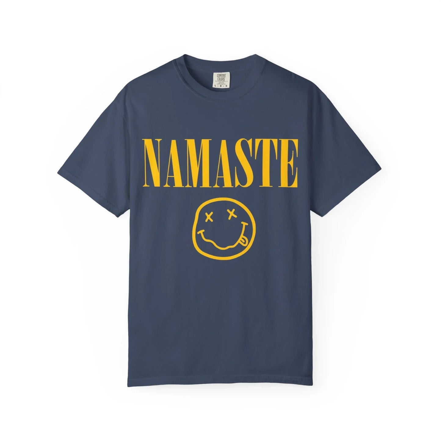 NAMASTE Nirvana Unisex Shirt – Garment-Dyed Organic Cotton Yoga T-Shirt by Yune Yoga-8