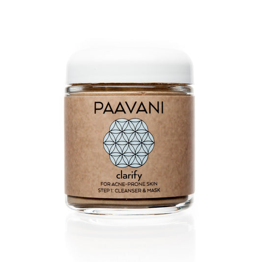Clarify Cleanser & Mask  | Ayurvedic Cleansing Grains for Blemish-Prone Skin-0
