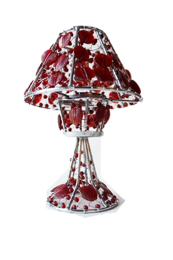 Handmade Colored Glass Tea Light Candle Holder | Artisan Sacred Ritual Decor for Altar & Home