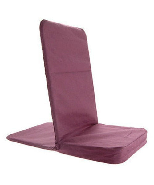 Folding Meditation Chair | Portable Floor Chair with Back Support for Yoga & Sacred Practice