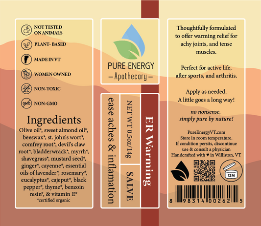 Ease and Relief Warming Salve