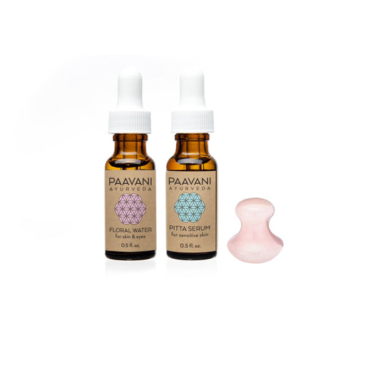 Radiant Skin Ritual | Ayurvedic Rose Quartz Facial Massage Kit-0