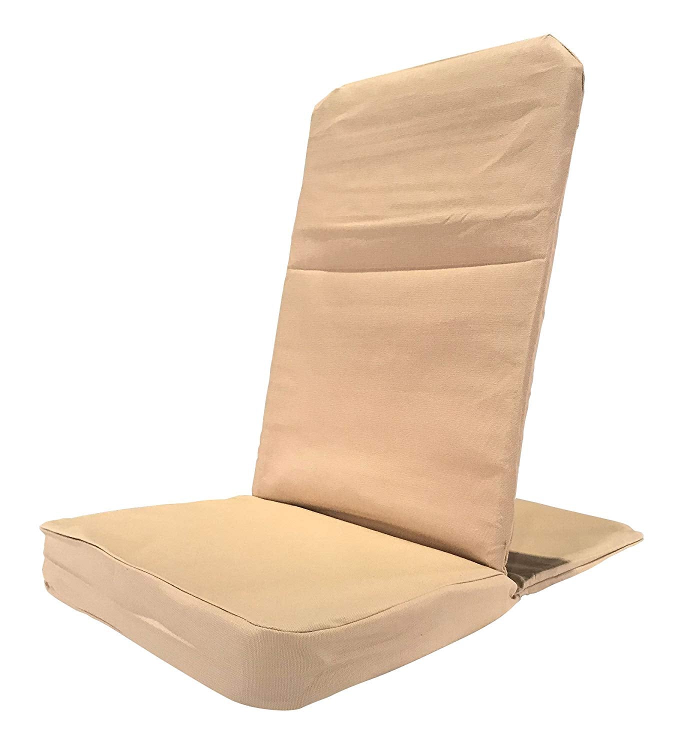 Folding Meditation Chair | Portable Floor Chair with Back Support for Yoga & Sacred Practice