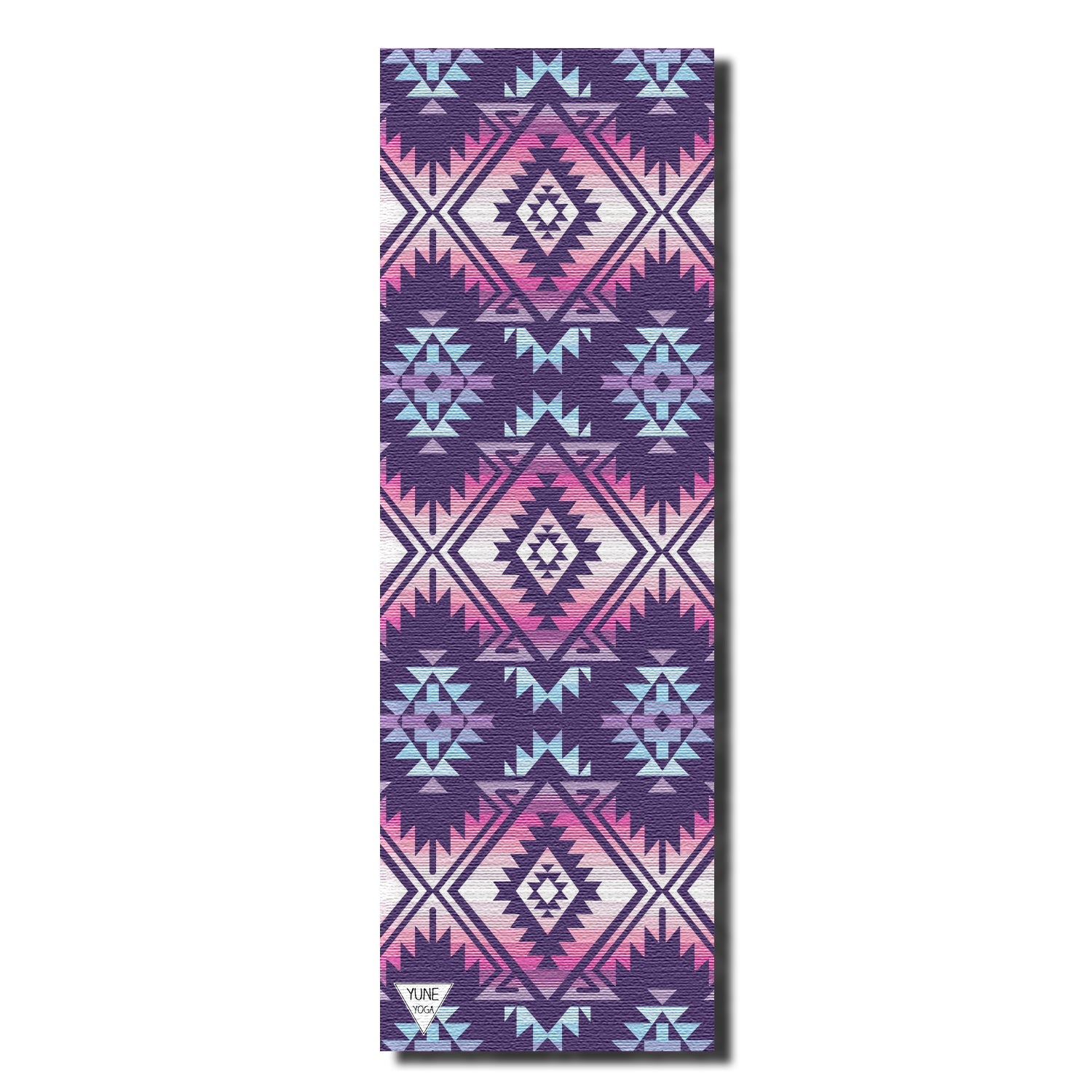 Jerome Midnight Yoga Mat – 6 mm Extra Thick, Double-Sided Non-Slip, Eco-Friendly PER with Deep Purple Midnight Design | Yune Yoga-0