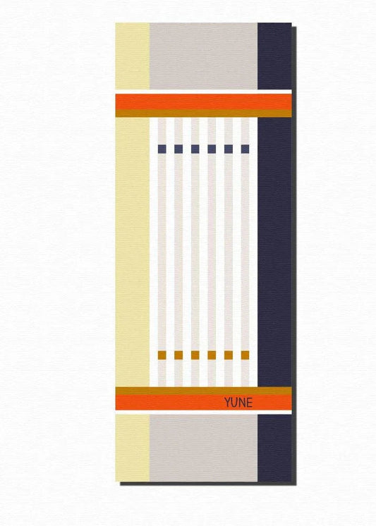 Yoga Mat | 6mm Thick | Multicolor | Non-Slip | Eco Friendly | Yune Yoga | Timon-0