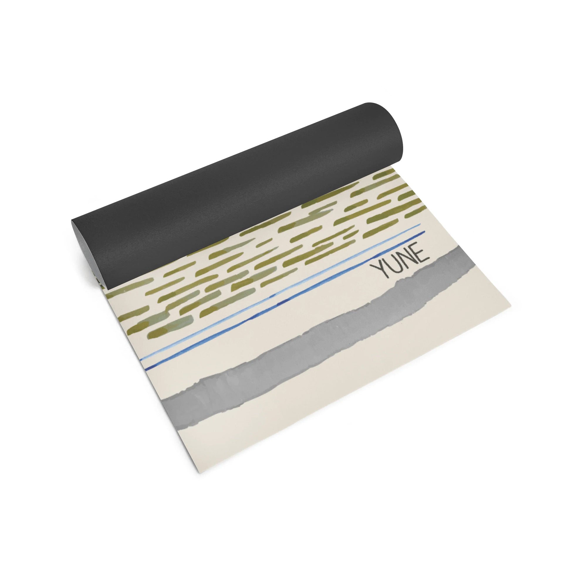 Yoga Mat | 6mm Thick | Beige| Non-Slip | Eco Friendly | Yune Yoga | Reed-2