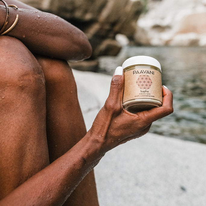 Kapha Cleanser & Mask  | Ayurvedic Cleansing Grains for Oily, Congested Skin-4